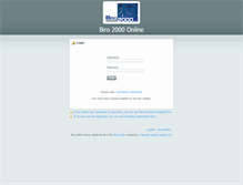 Tablet Screenshot of online.biro2000.si